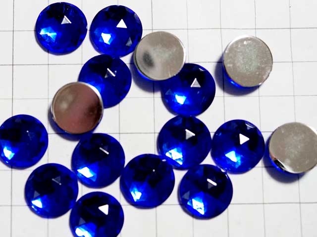 CS294JJ　１５ｍｍ　アクリルカボション　サファイア