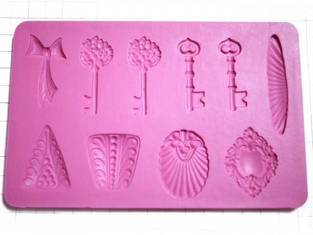 CS354FM　シリコン製　モールド　アンティークモチーフ