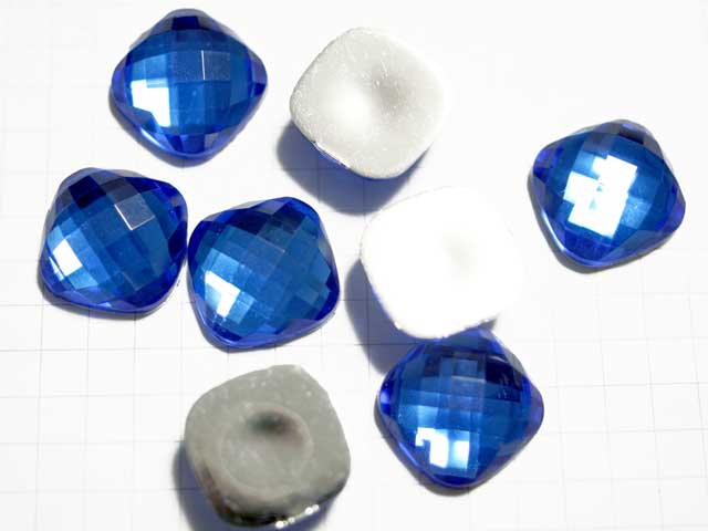 CS565JJ　１６ｍｍ　アクリルカボ　カット　サファイア