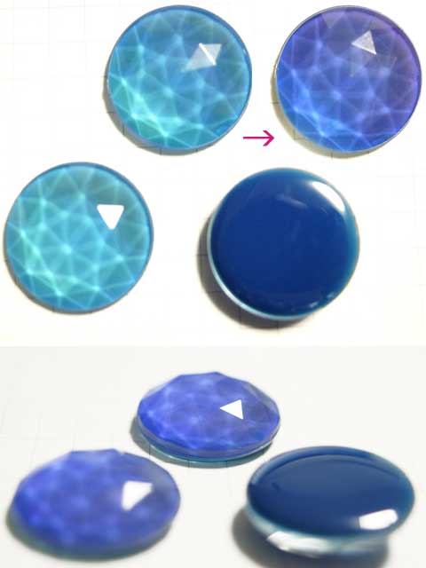 CS569FM　２０ｍｍ　アクリルカボション　サーモ　模様入