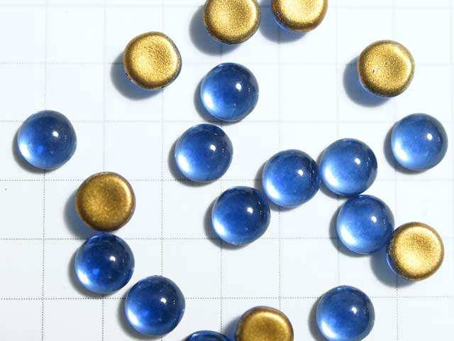 CS628JJ　５ｍｍ　グラスカボ　サファイア