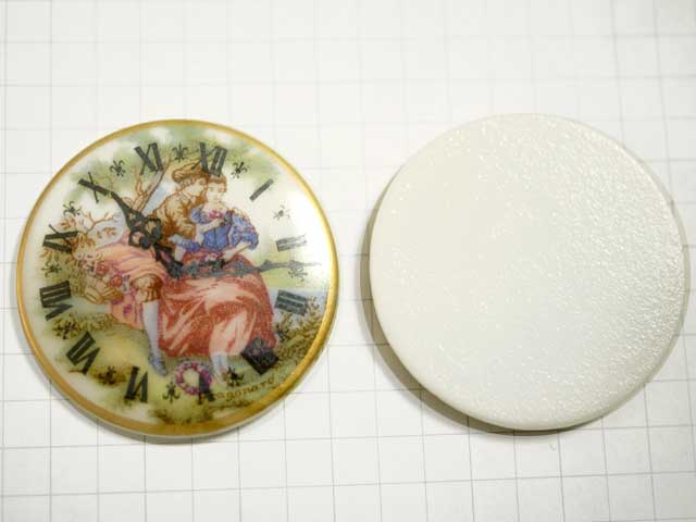 CS637JJ　３５ｍｍ　陶製カボション　時計盤