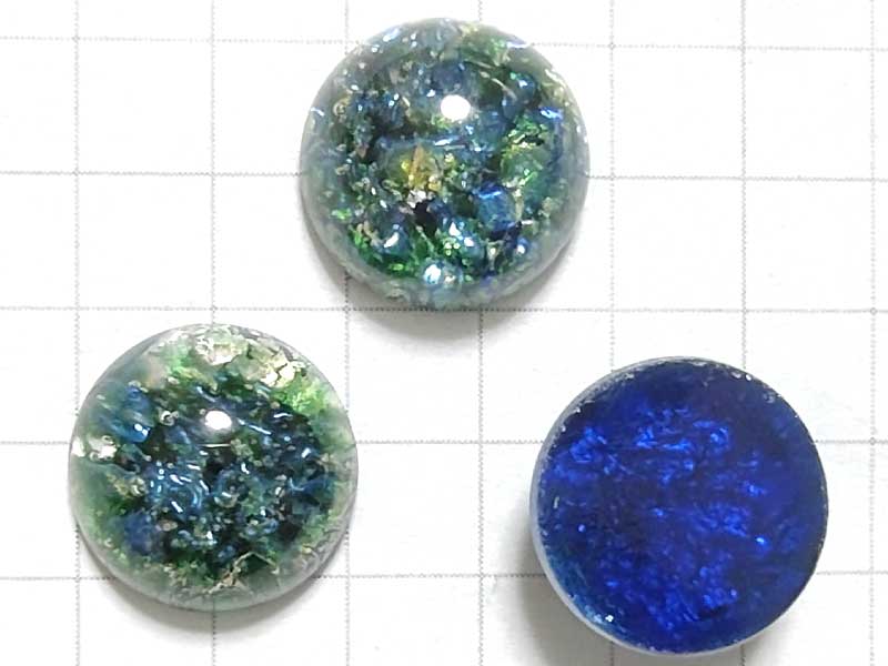 CS753MR １１ｍｍ　グラスカボ　グリーンオパール