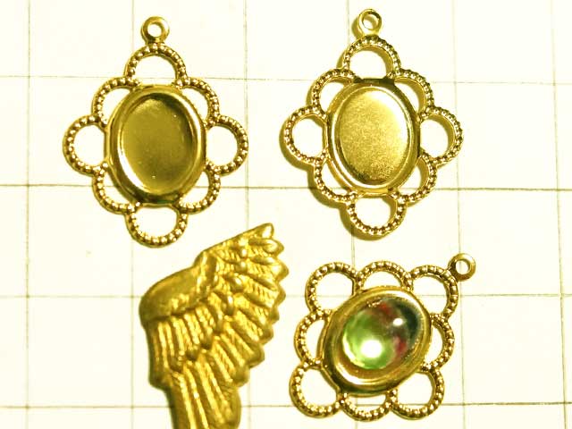 MF591JF　８×６　オーバルセッティング枠　１カン　金