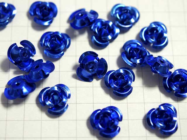 MF837JJ　プラスチックローズ　メタリック青