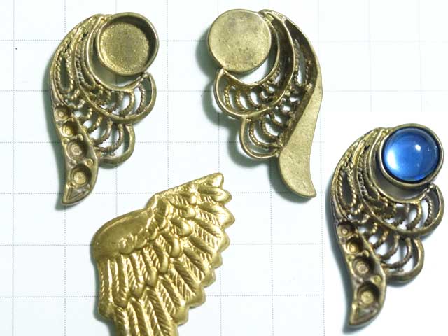 MF931JJ　５ｍｍラウンドセッティング　ウイング　真鍮