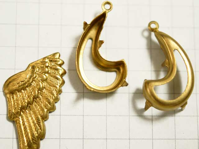 MF958JJ　１７×１０　ホーンシェイプセッティング（逆Ｊ）　真鍮