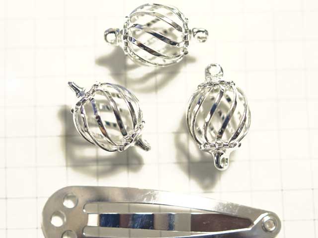 MS340FM　コネクター　オーバルケージ　銀