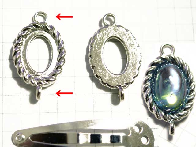 MS361JF　１４×１０　オーバルセッティング縄目　２カン　銀