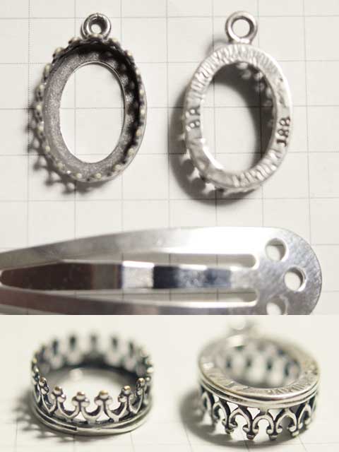 MS380FM　１４×１０　オーバルＳＴ　１カン　クラウン　銀古美