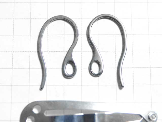 MS395FM　ピアスフック　ステンレススチール