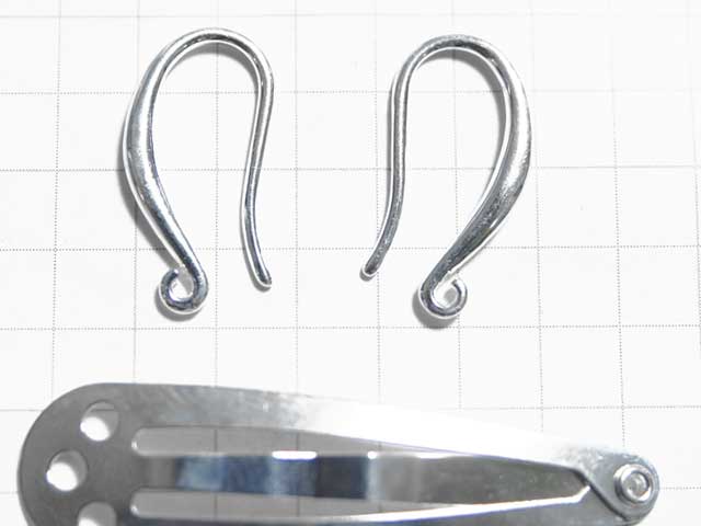 MS396FM　ピアスフック　１９ＧＡ　銀