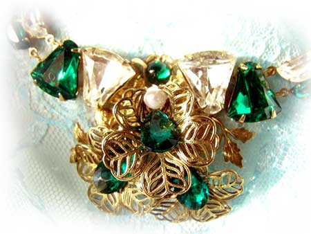 PO07EUS　エメラルドのデミパリュール