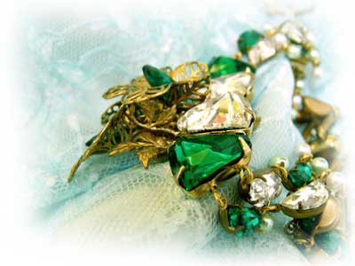 PO07EUS　エメラルドのデミパリュール