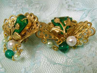 PO07EUS　エメラルドのデミパリュール