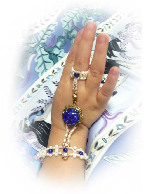 PO09BUS　印度風ベビーリング