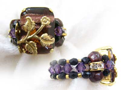 PR02TUS　フラワースタンピングのリング２