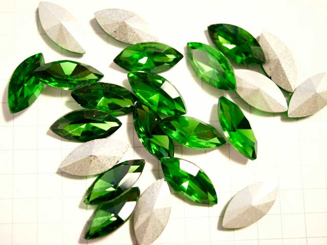 RN194JJ　１５×７　ナベット　グラスグリーン