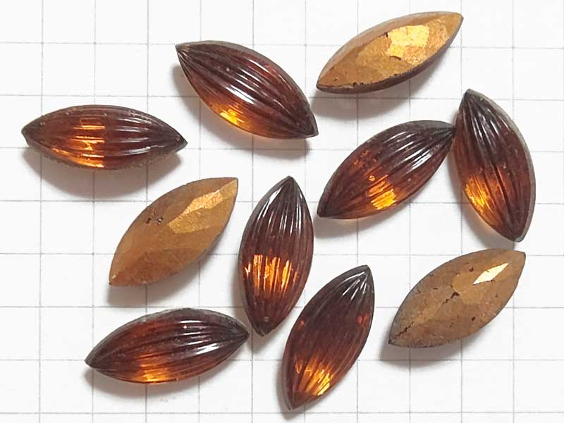 RN237MR　１５×７　ナベット　スモークトパーズ　筋縞