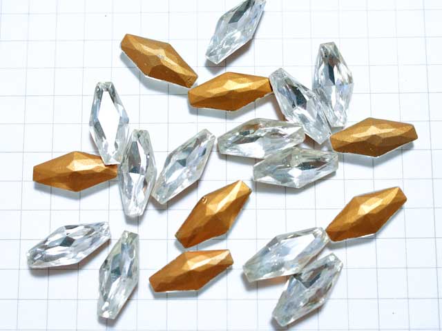 RO100JJ　１５×７　ダイヤモンドシェイプ　クリア