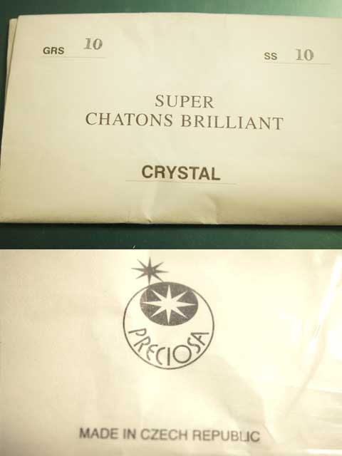 RR301JJ　１０ＳＳ　ラウンド　クリスタル　１０個セット