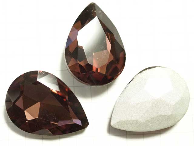 RT156JJ　２５×１８　ドロップ　アメシスト＆バーガンディ