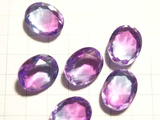 SOV08JJ　１０×８　オーバル　ピンク＆パープル