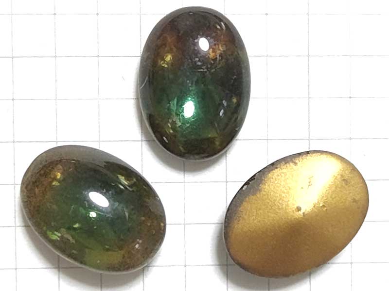 SOV63MR １８×１３　オーバル　トパーズ＆ペリドット