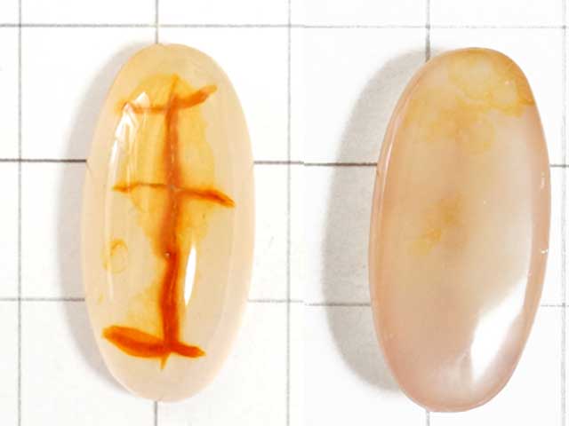 ST42KTK　２６×１２．７　文字入り　アゲート