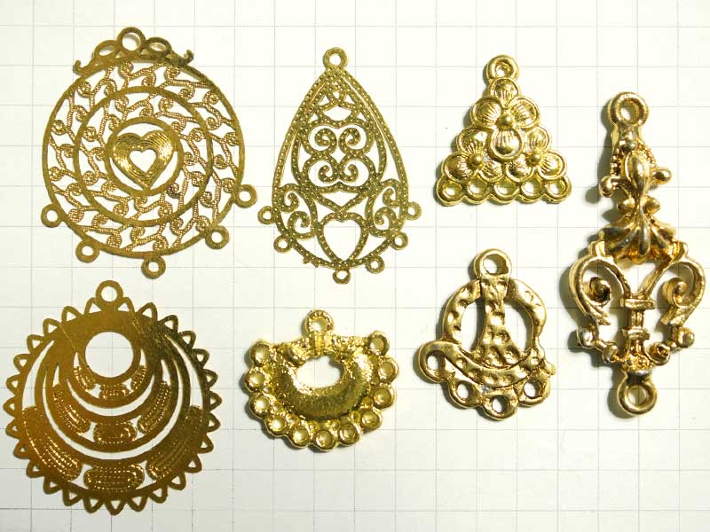 AS53GUS　アソートパック　金パーツ　７個