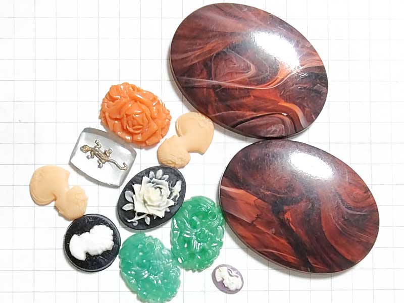 AS80CUS　アソート　アクリルカボション　１２個セット