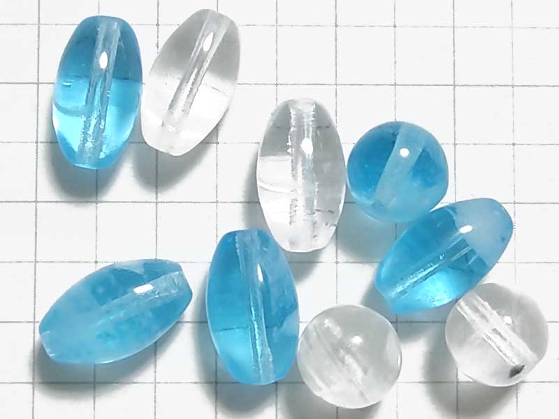 AS87BUS　アソートパック　蓄光ビーズ　９個セット