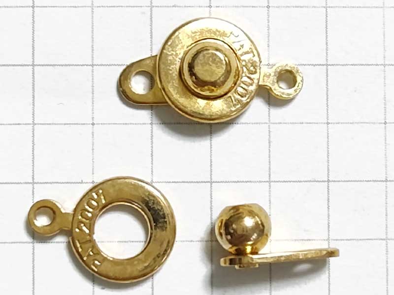 AS88MUS　クラスプ　ニューホック　金