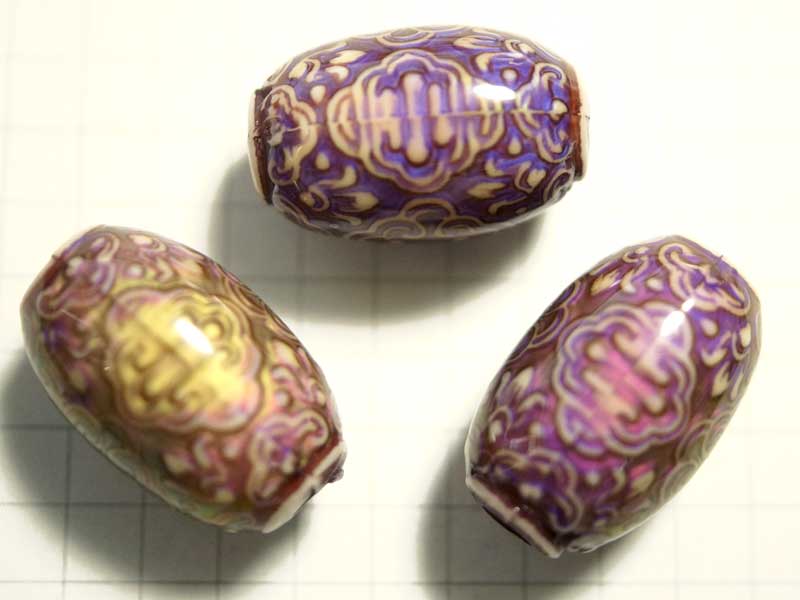 BP157SW　ムードビーズ　１４×２１．５　太長ダイヤ