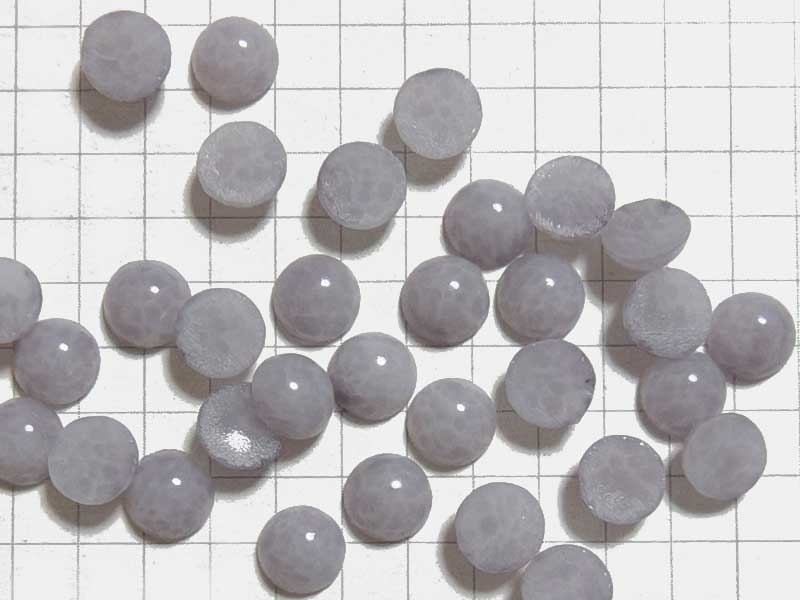 CS773JA　７ｍｍ　グラスカボション　淡紫