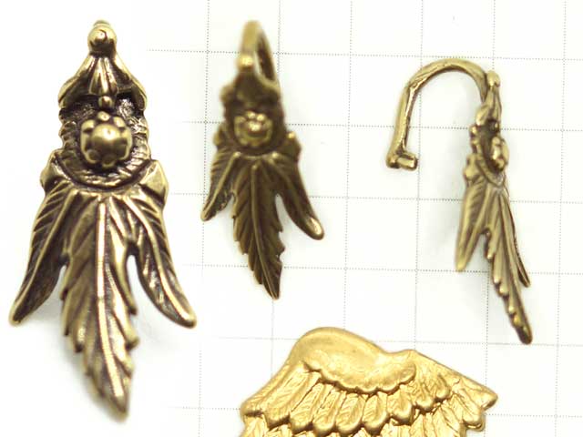 MF981FM　バチカン　アイスピック　羽根　真鍮古美