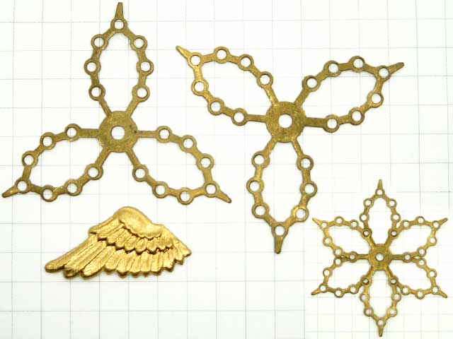 MF982FM　メタルパーツ　３翼　２１カン　真鍮