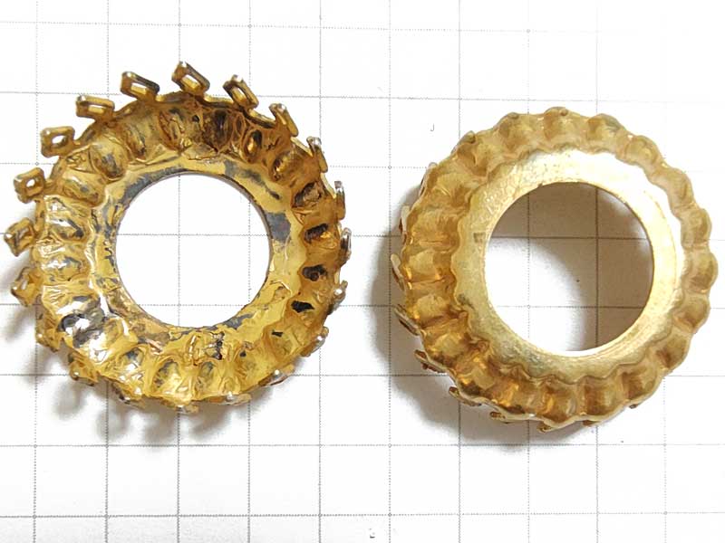 ２１ｍｍ　クラウンセッティング　真鍮