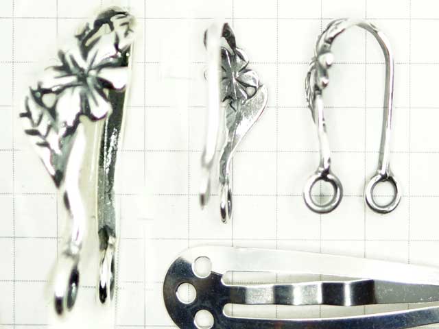 MS430FM　バチカン　ドーナツ型　花　銀古美