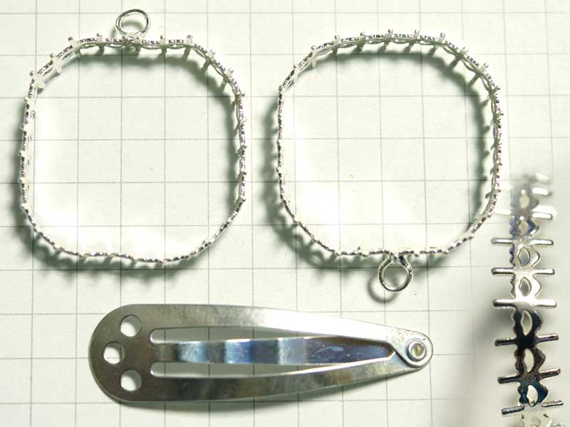 MS476FM 24mm スクエアオクタゴン 両面爪枠 銀