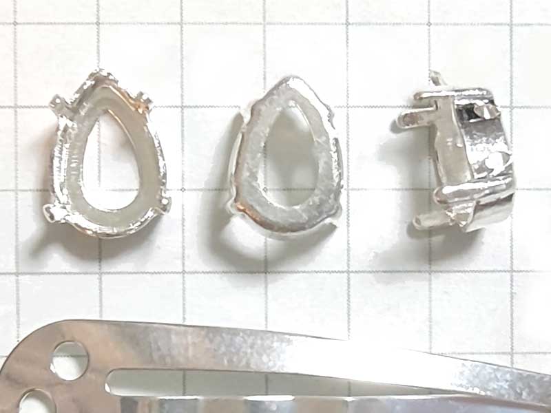 MS507FM　１０×７　ドロップセッティング　４穴　銀