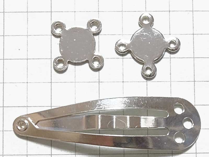 MS511FM　コネクター　４カン　フラット　銀