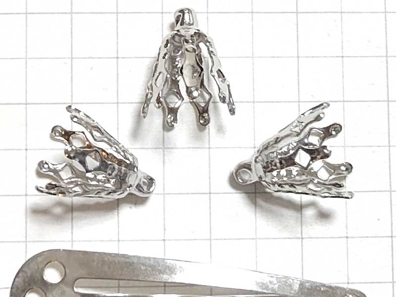 MS519FM　ビーズキャップ　７腕　銀