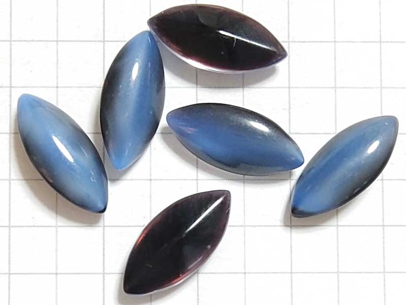 RN232MR　１５×７　ナベット　ブルー＆ブラック
