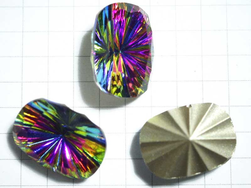 RO135PW　１８×１３　オクタゴン　彫ヴィトレイル