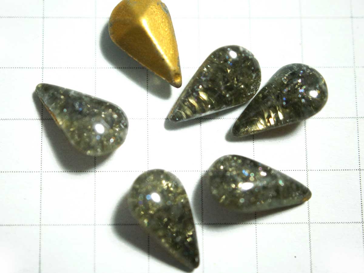 RT200JJ　１０×６　ドロップ　クラックル　グレイ