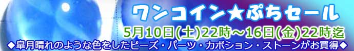 うさきや　ワンコインセール５月