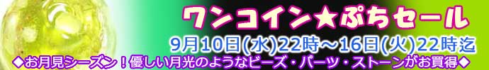 うさきや　ワンコインセール９月