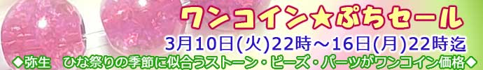 うさきや　ワンコインセール３月