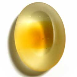 １８×１３　オーバル　フロスト　トパーズ